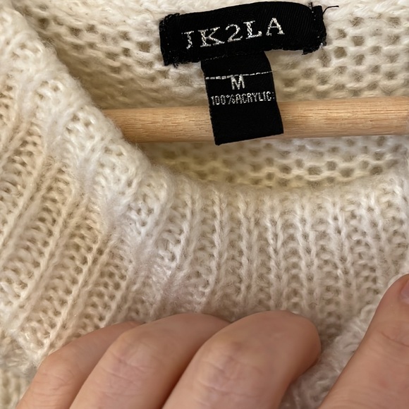 UK2LA Cowl neck knit sweater - Picture 2 of 8